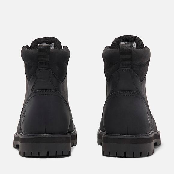 TIMBERLAND MEN\'S 9.5 BRITTON ROAD MID LACE UP WATERPROOF FULL GRAIN BOOT BLK NIB main image 8